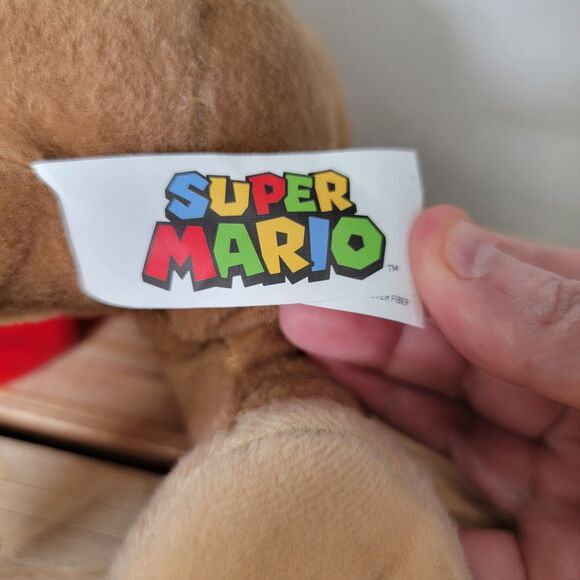Super Mario Plush Donkey Kong w. Neck Tie - Approx 10" NWT - Picture 4 of 6
